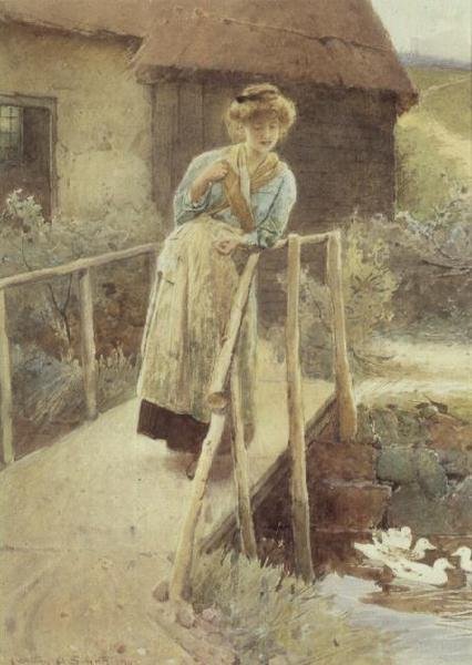 Ördekleri izlemek by Carlton Alfred Smith
