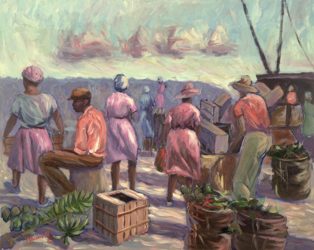 Pazar Yeri, 1988 by Carlton Murrell
