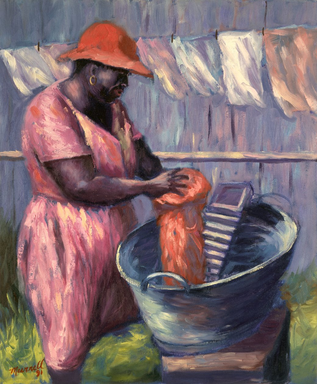 Yıkama Günü, 1991 by Carlton Murrell