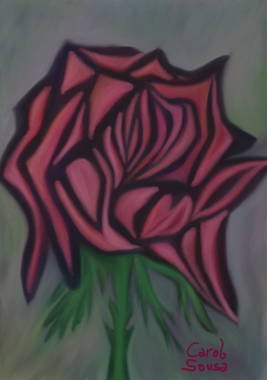 modernist gül by Carol Sousa Cuello