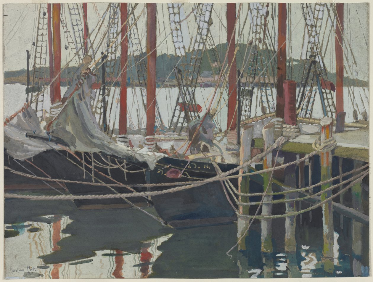 Boş Günler, Gloucester, Massachusetts by Caroline Coit
