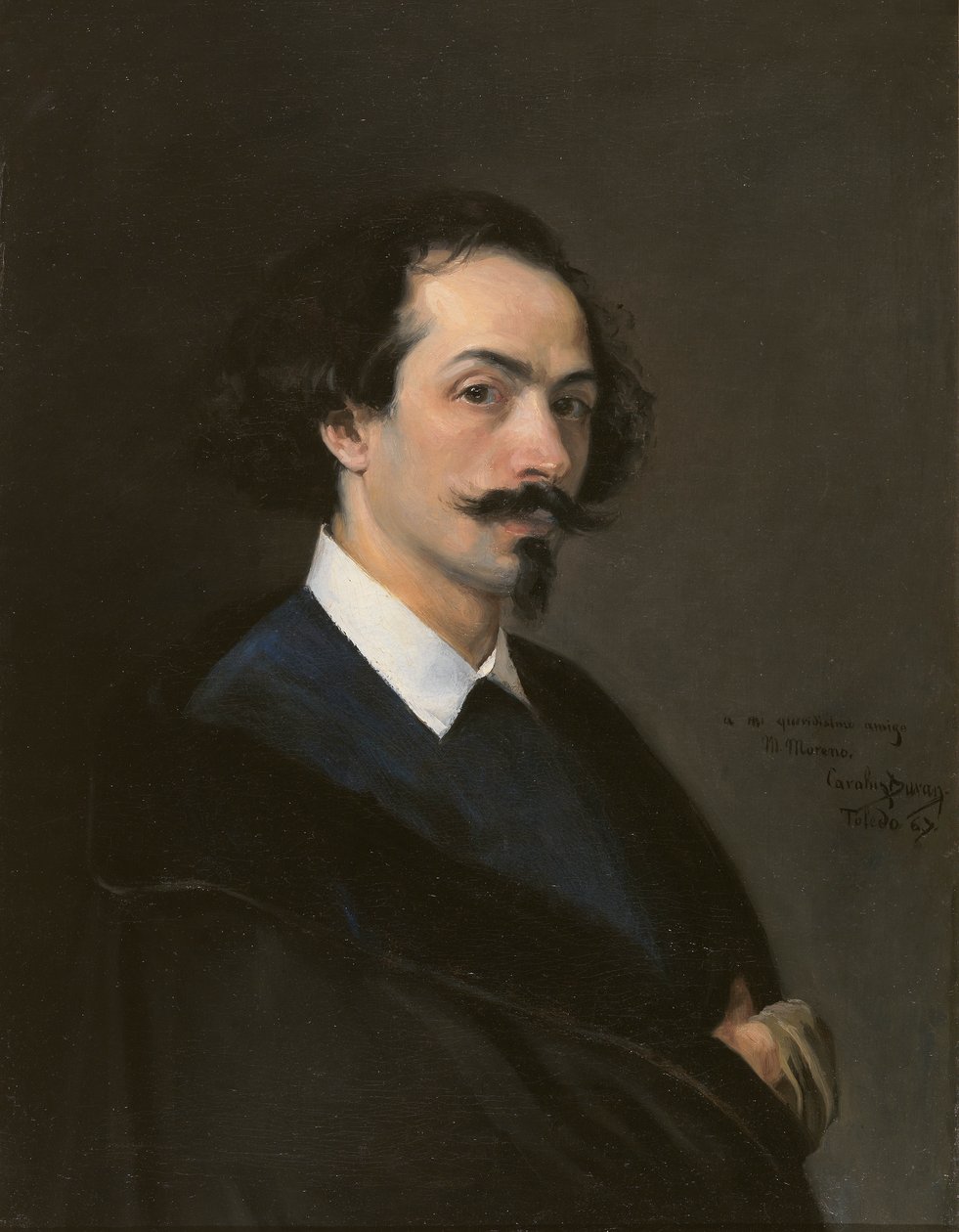 İngiliz ressam Matias Morenon: Ressam Matias Morenon by Carolus Duran