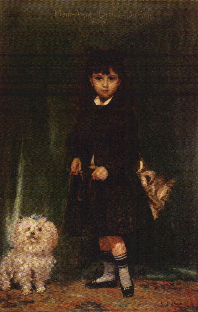 Sanatçıların Kızı, Marie-Anne by Carolus Duran