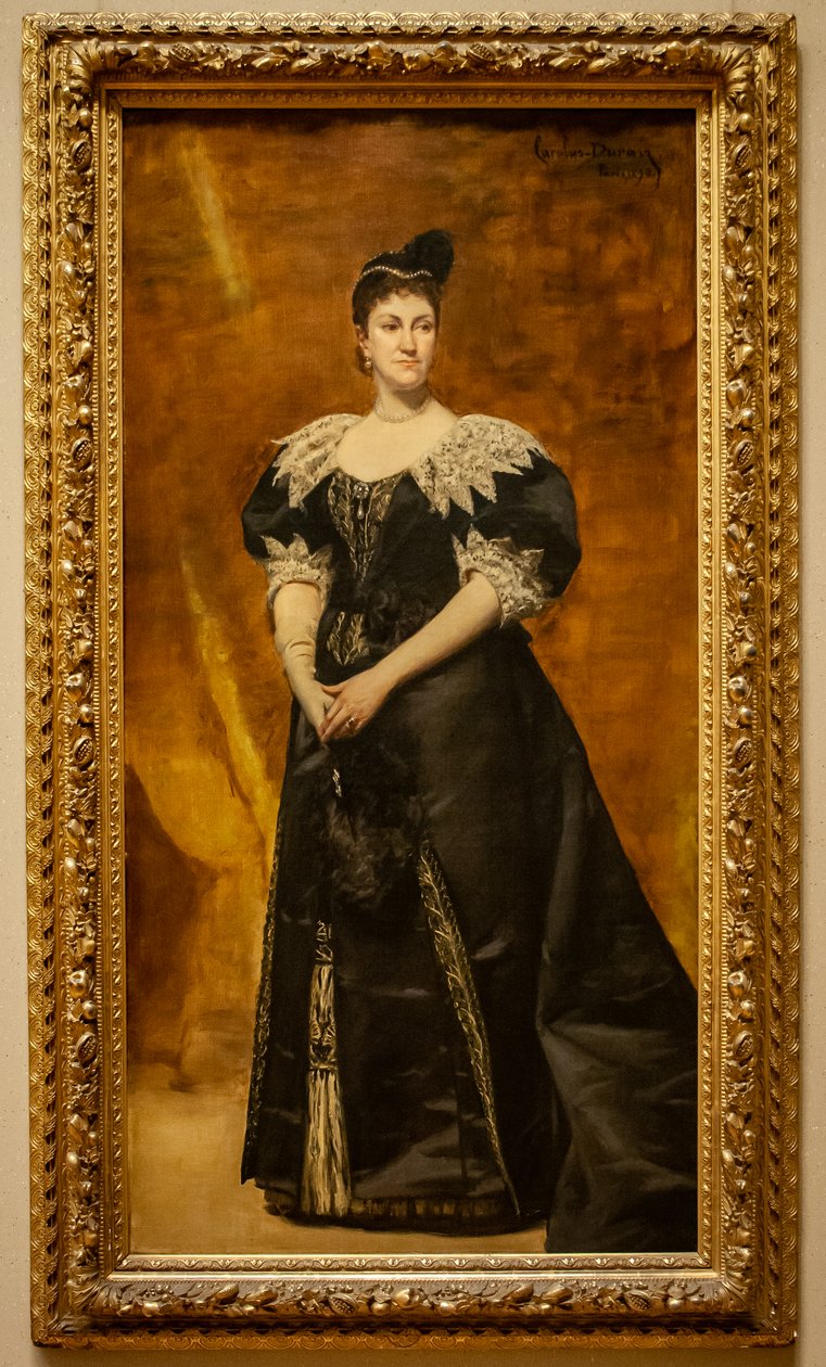 Bayan William Astor (Caroline Webster Schermerhorn, 1831-1908) by Carolus-Duran