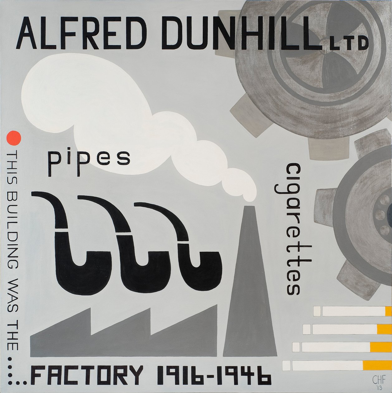 Dunhill Fabrikası, 2013 by Carolyn Hubbard Ford