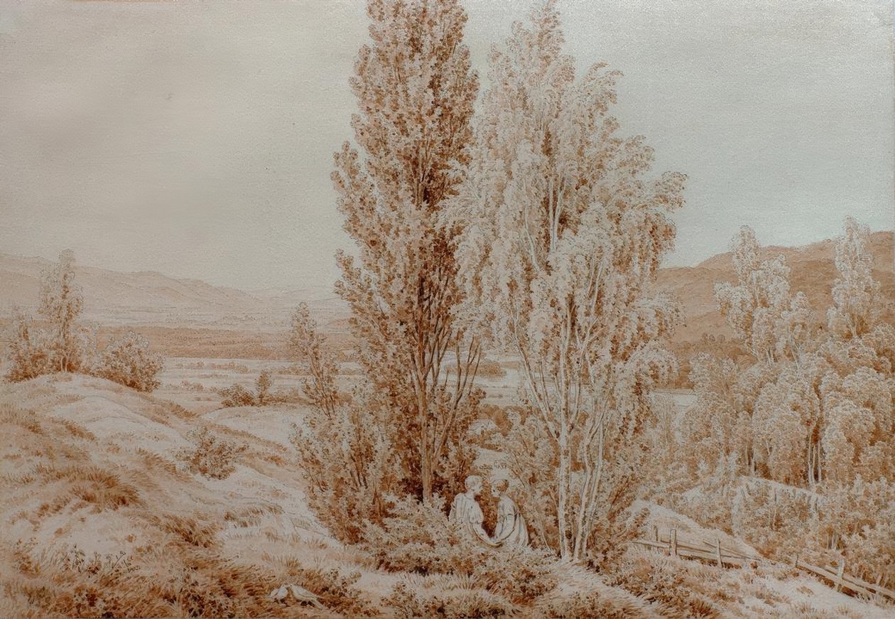 Yaz by Caspar David Friedrich