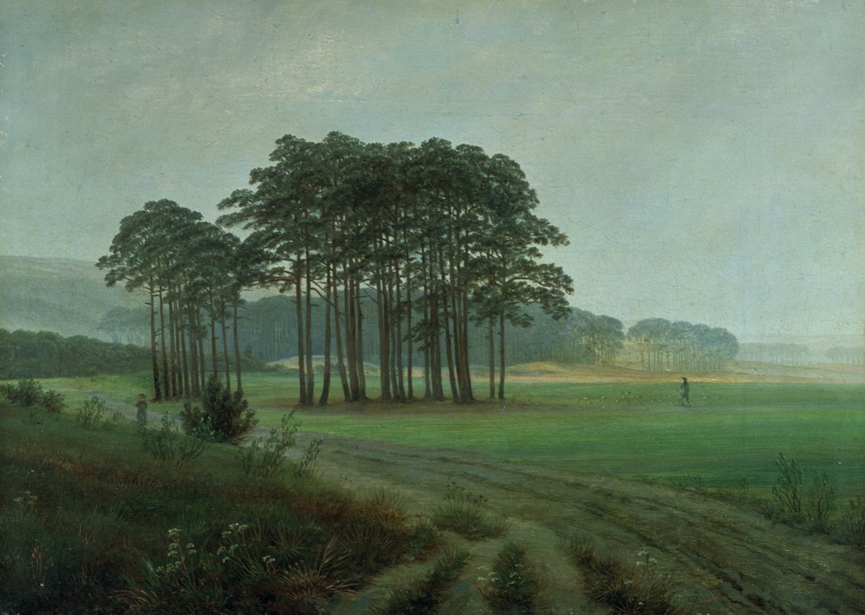 öğlen, 1820-25 by Caspar David Friedrich