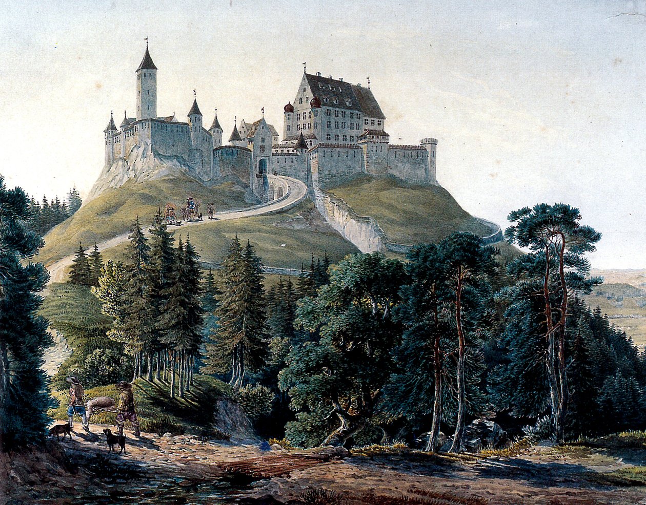 Alt Trauchburg Kalesi by Caspar Obach