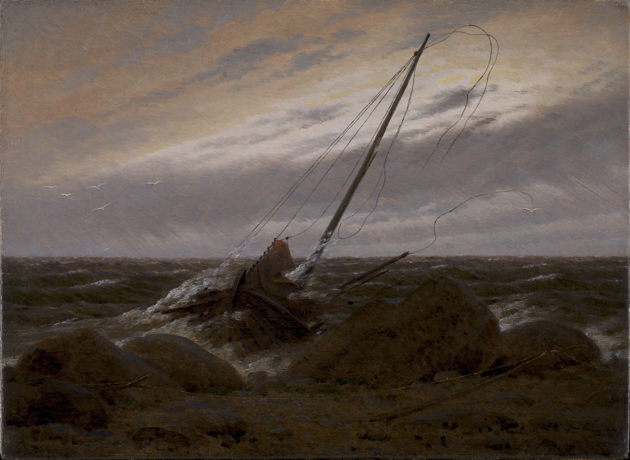 Fırtınadan sonra by Caspar David Friedrich