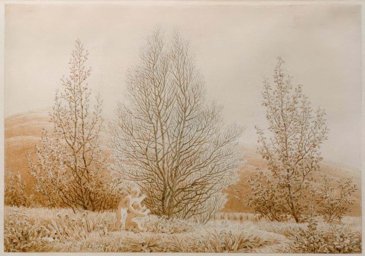 İlkbahar by Caspar David Friedrich