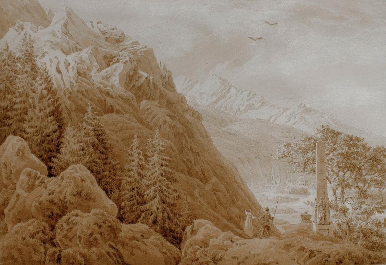 Sonbahar by Caspar David Friedrich