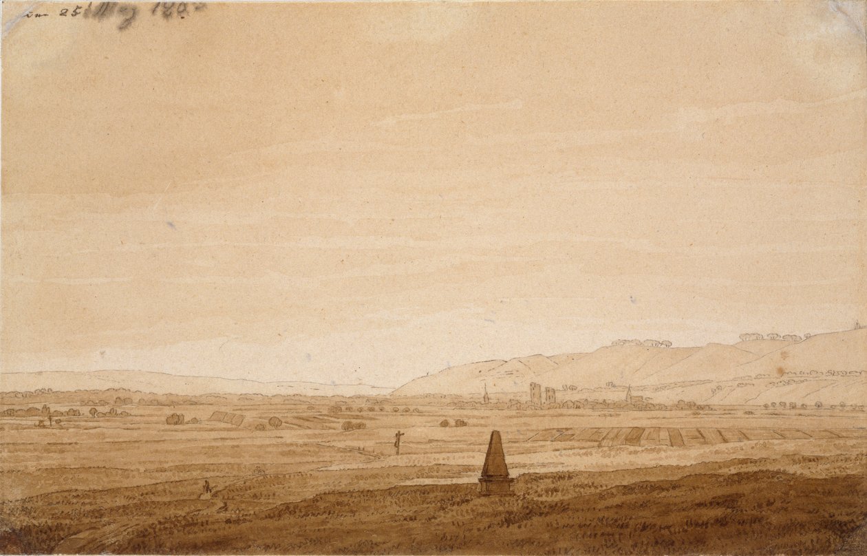 Dikilitaşlı Manzara, 1803 by Caspar David Friedrich