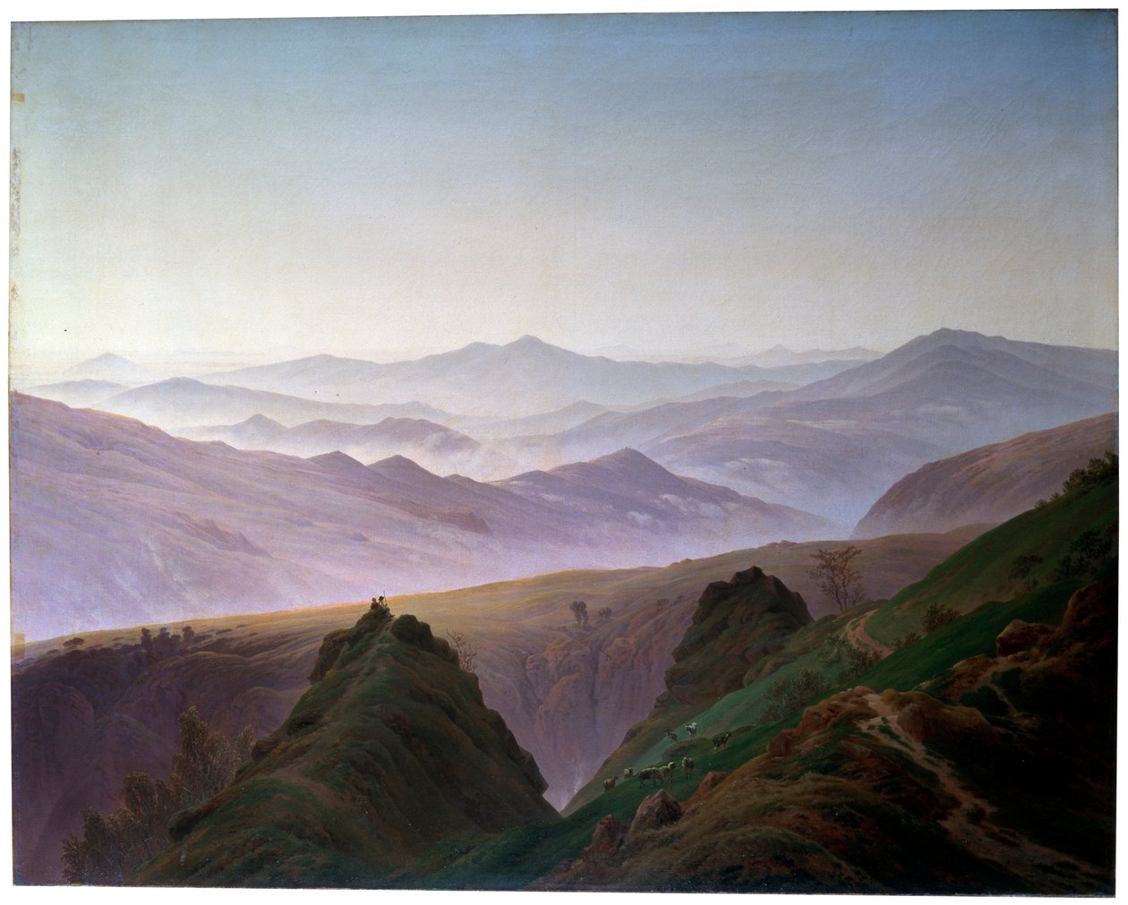 Dağlarda Sabah, 1823