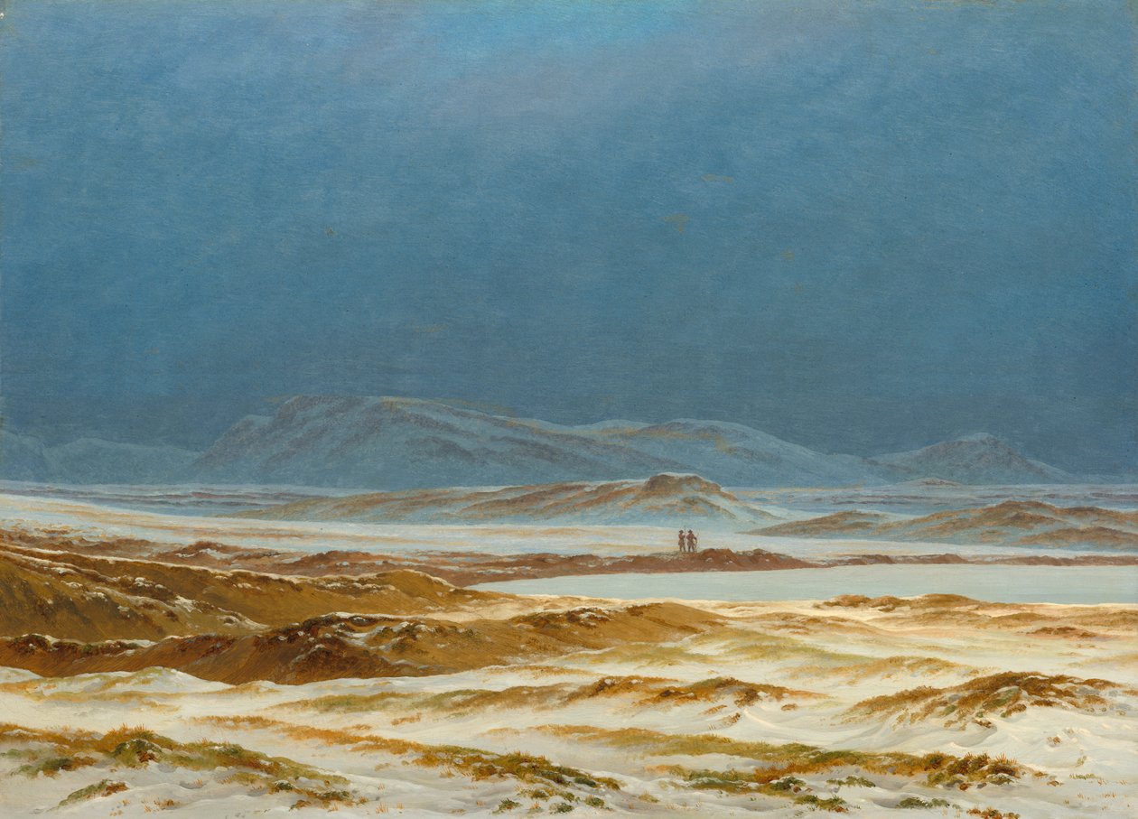Kuzey Manzarası, Bahar by Caspar David Friedrich