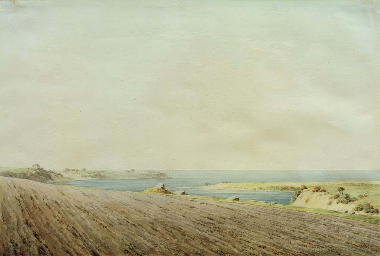Rügen yakınlarındaki Baltık Denizi by Caspar David Friedrich