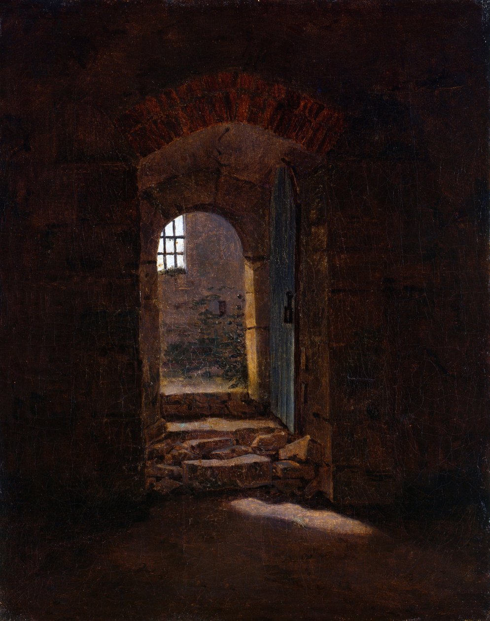 ""Kraliyet Meissen Okulu Giriş Kapısı"" by Caspar David Friedrich