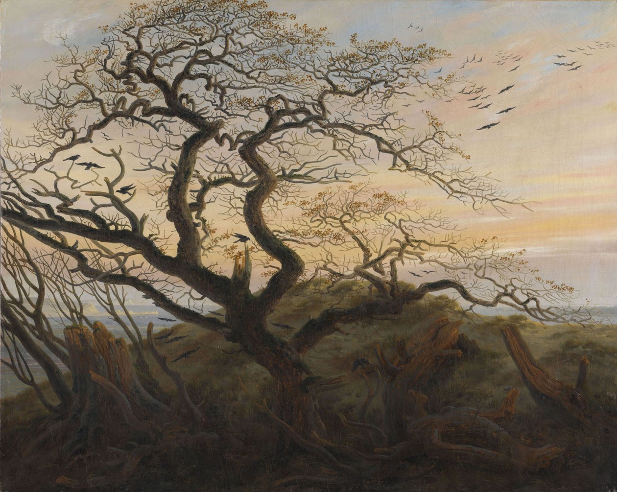 Karga Ağacı by Caspar David Friedrich