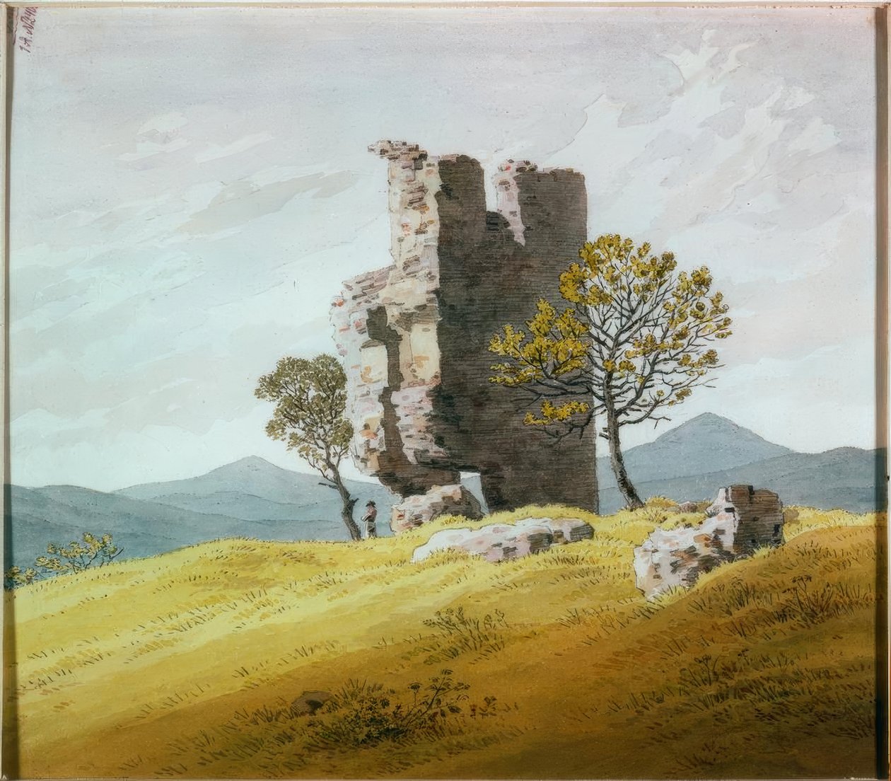 turruin by Caspar David Friedrich
