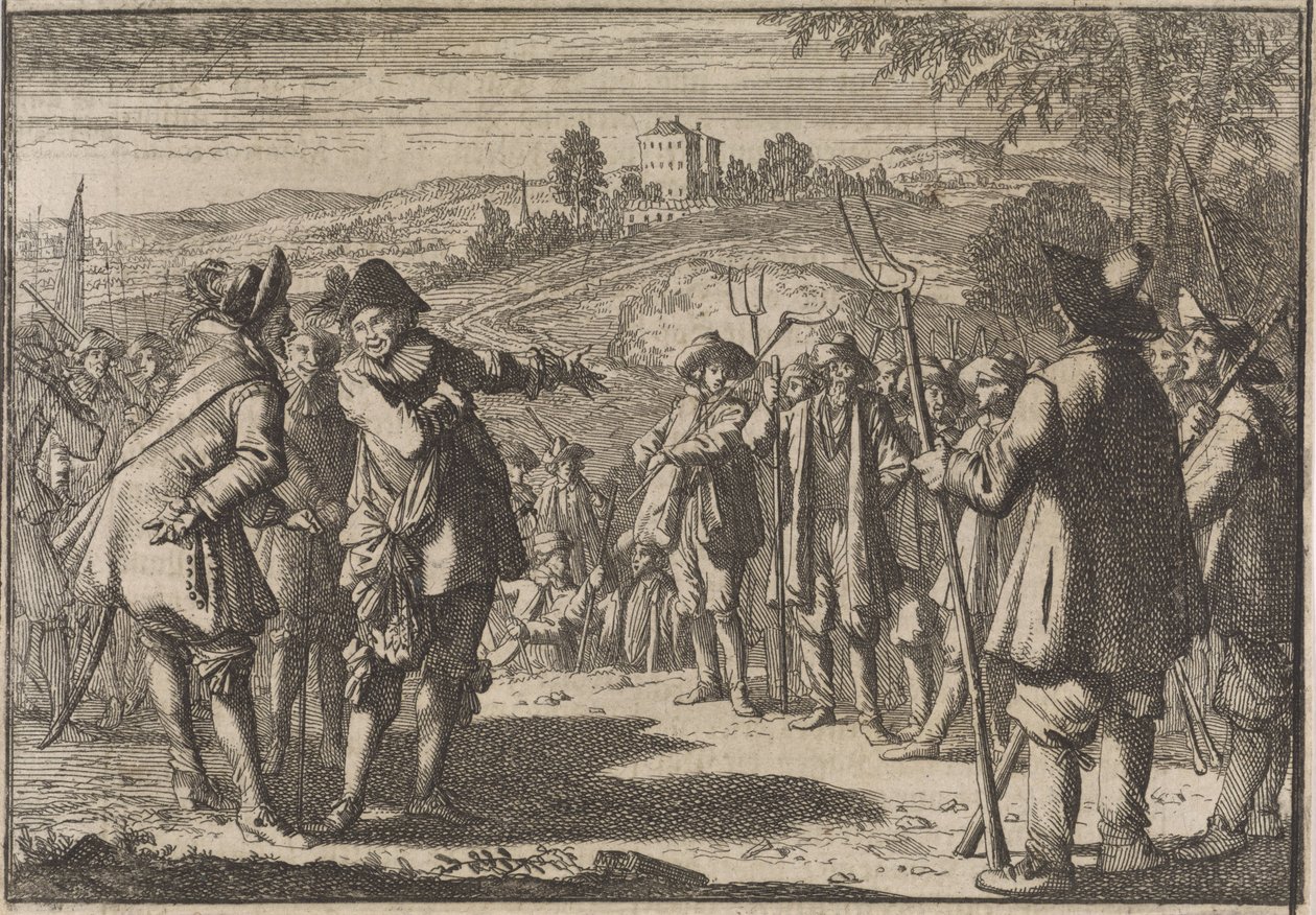 İngiliz Köylülerinin İsyanı, 1645 by Caspar Luyken (attributed to)
