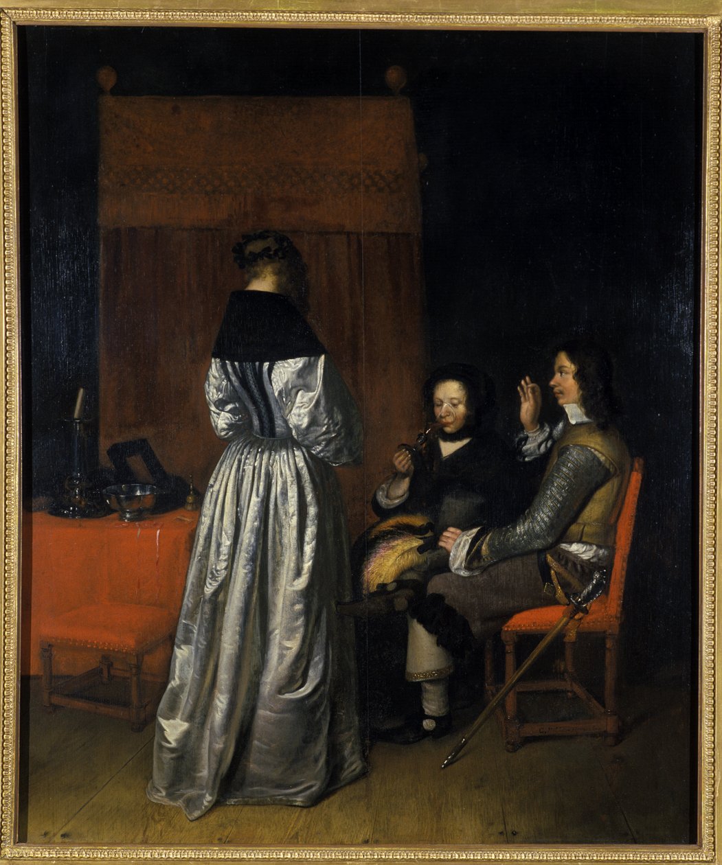 Ziyaret, 1655 by Caspar Netscher