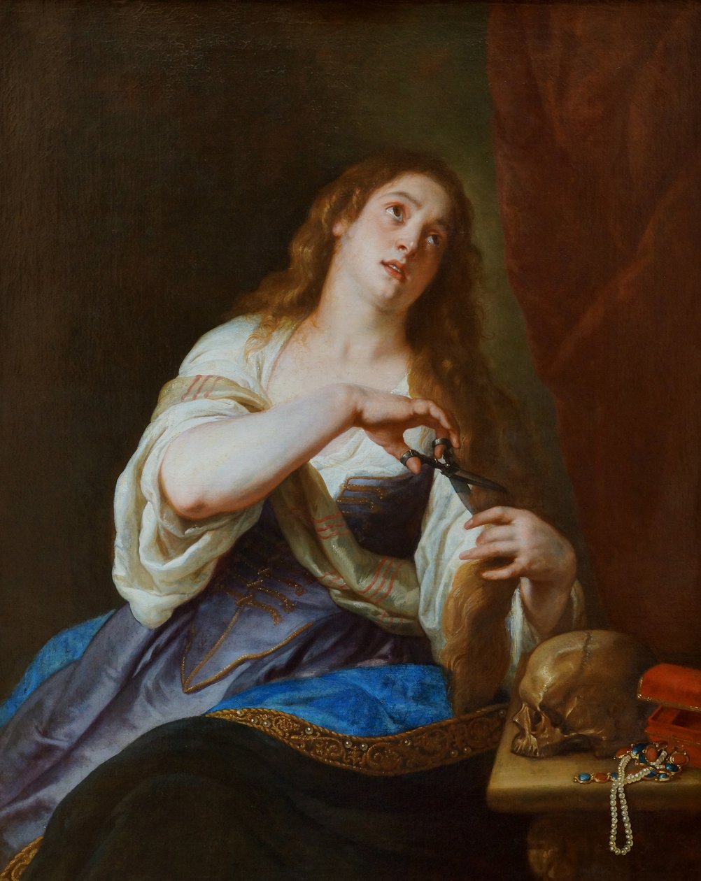 Pişman Mary Magdalene by Caspar de Crayer