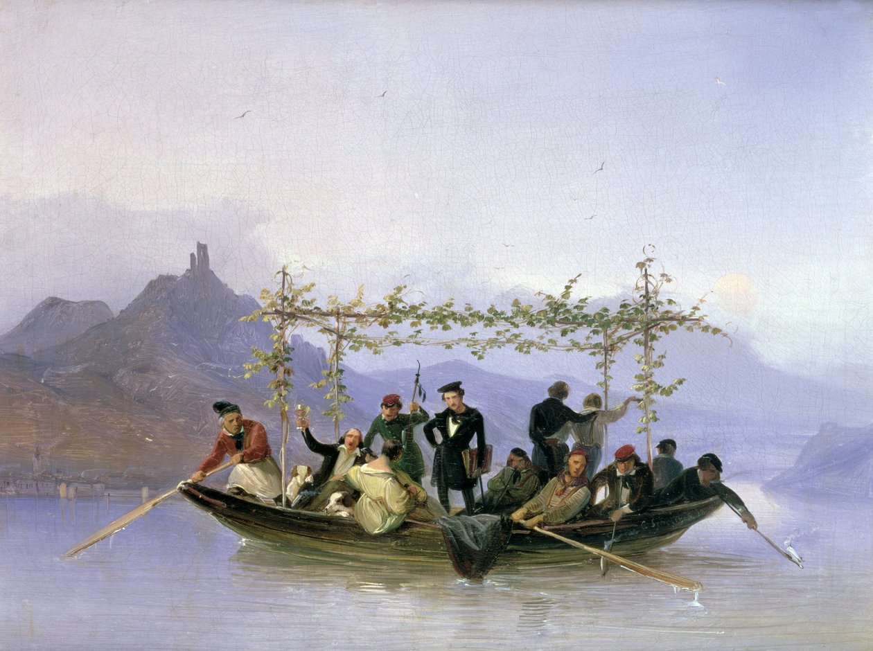 Bilinmeyen resim by Casper Johann Nepomuk Scheuren