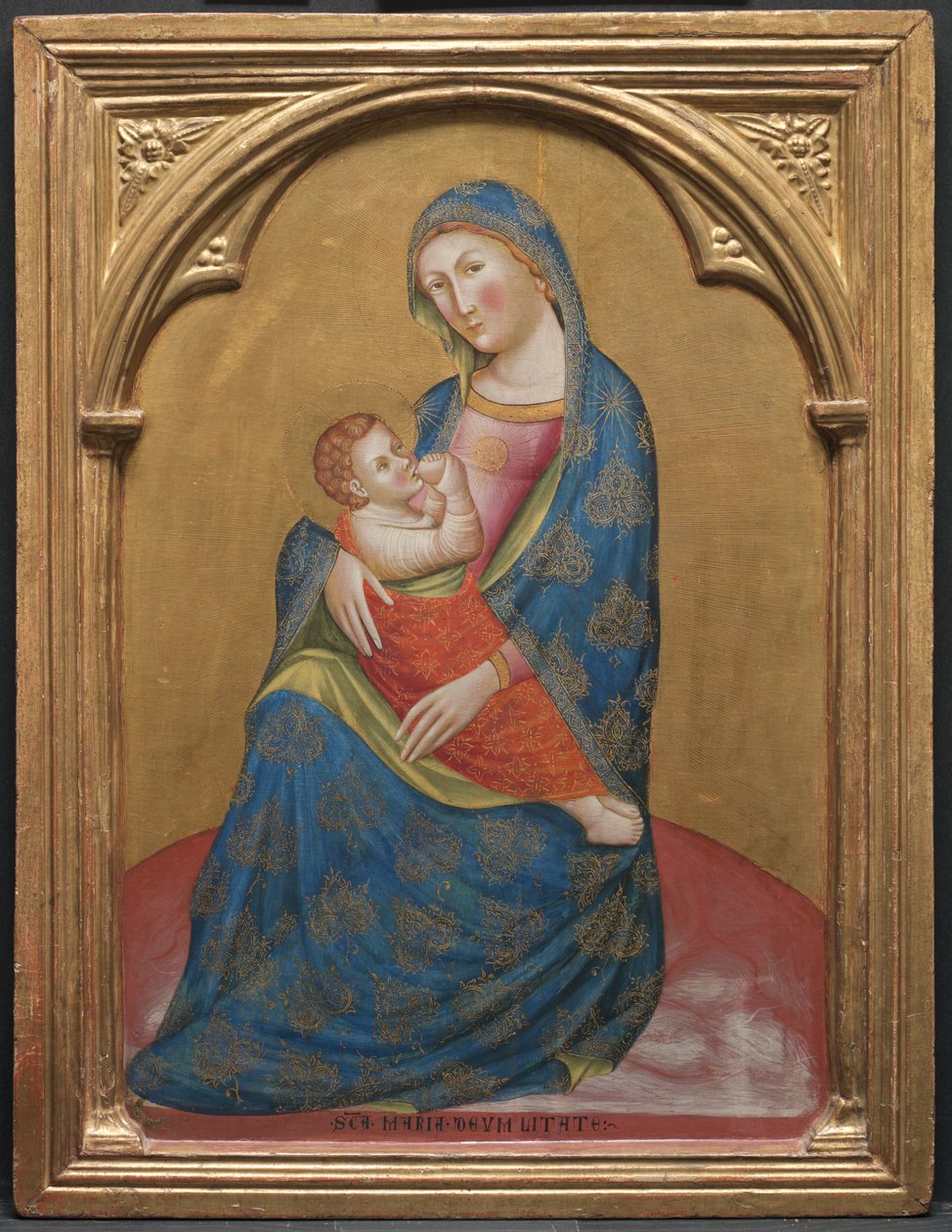 Alçakgönüllü Madonna by Caterino Veneziano