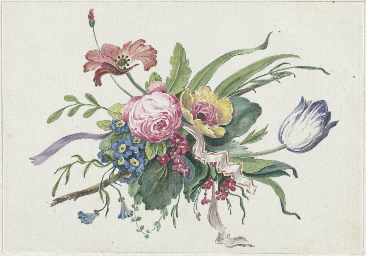 Çiçek aranjmanı by Catharina Wilhelmina Schweickhardt