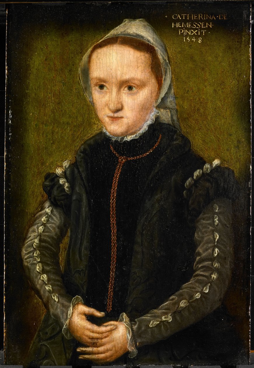 Otoportre, 1548 by Catharina van Hemessen