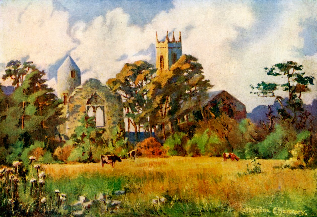 Dromiskin Kilisesi, County Louth, İrlanda, 1924-1926 by Catharine Chamney