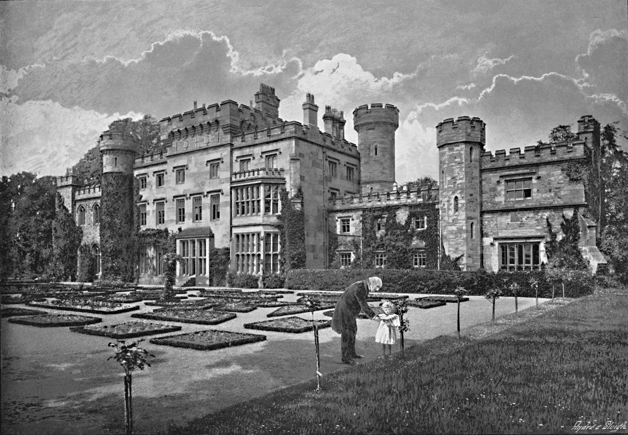 Hawarden Kalesi, c1896 by Catherall and Pritchard