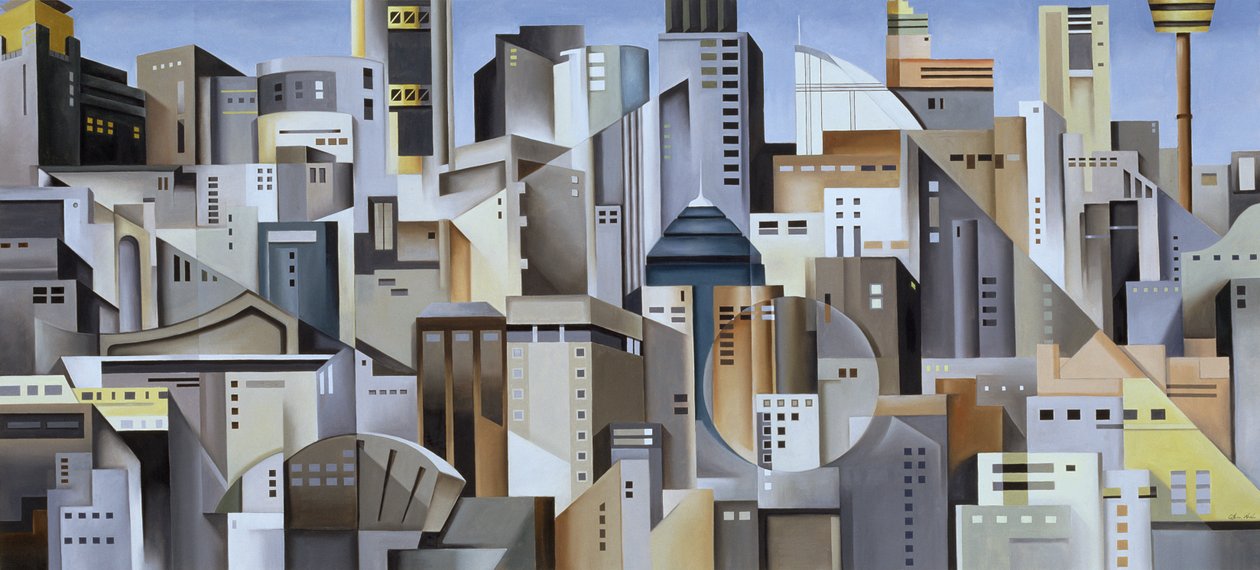 Doğu Görünümlü Kompozisyon by Catherine Abel