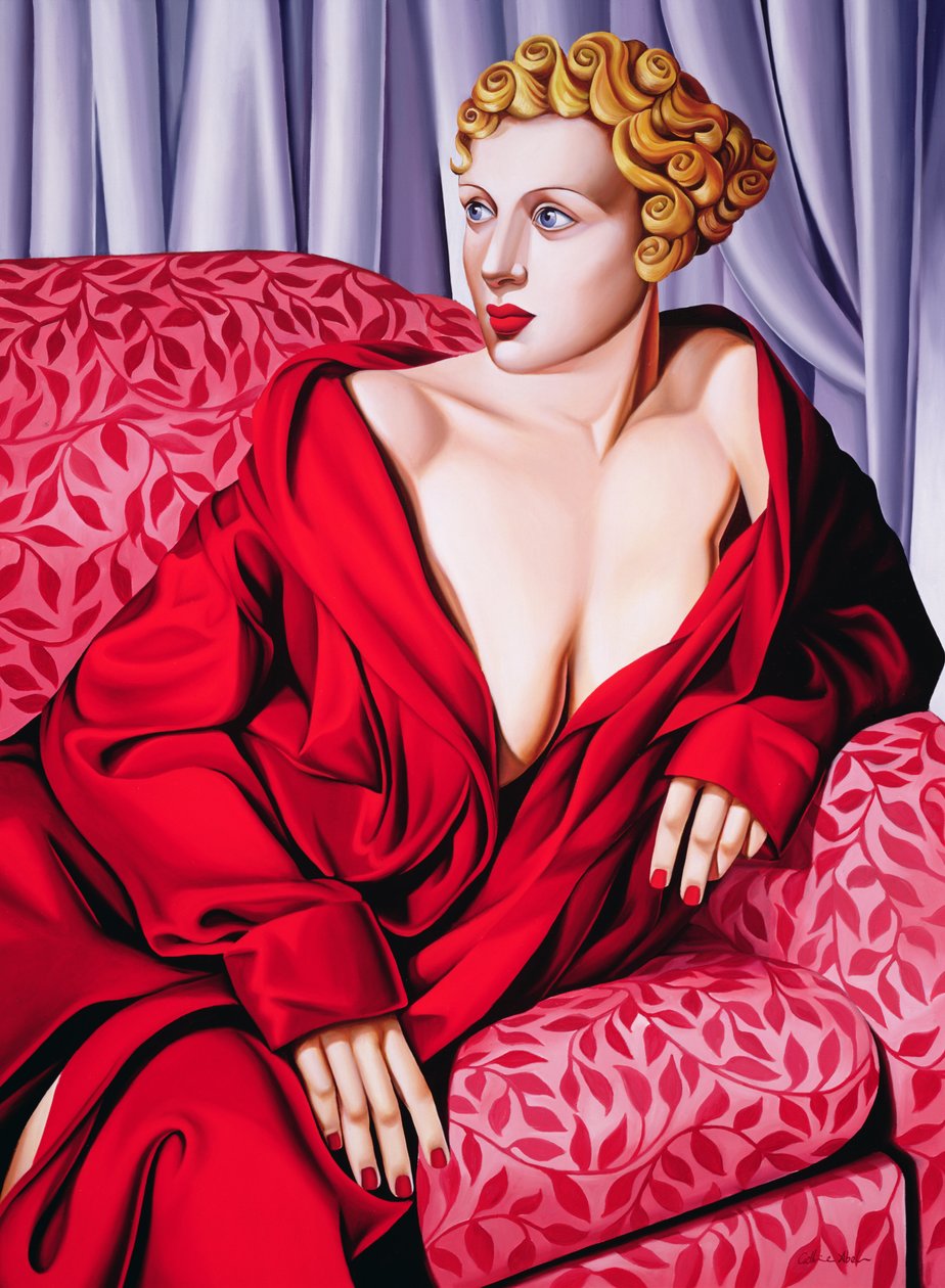 kırmızı kimono by Catherine Abel