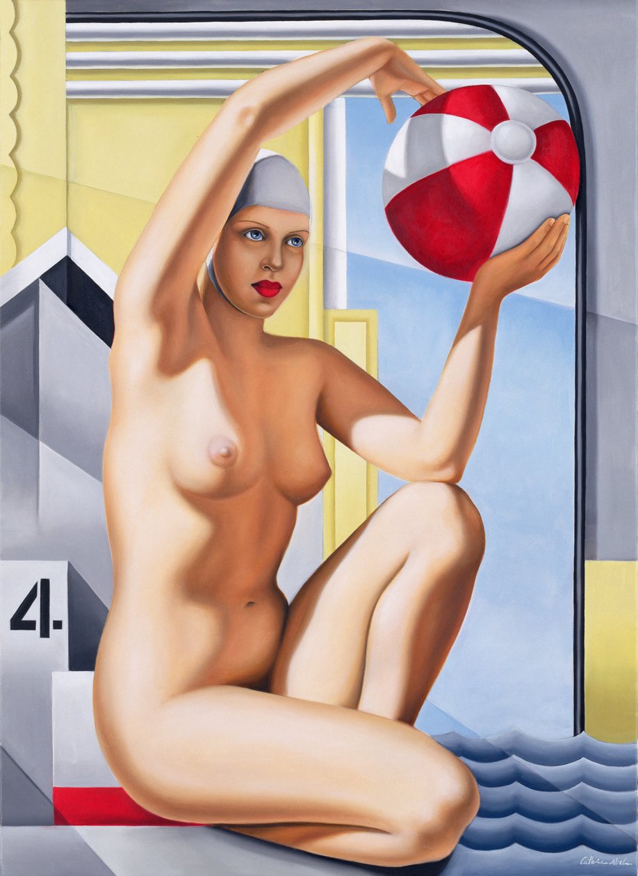 güneşe tapan II by Catherine Abel