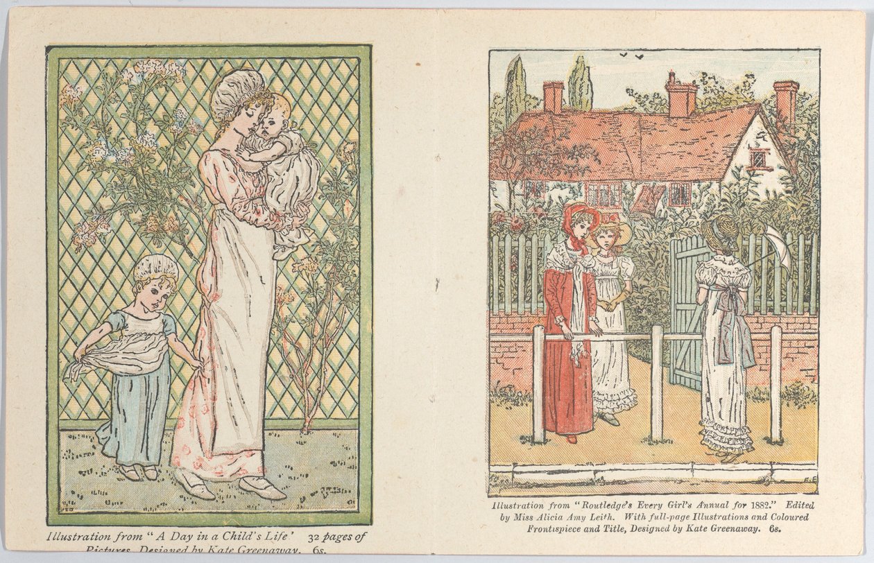 Sevgililer, 1882. by Catherine Greenaway
