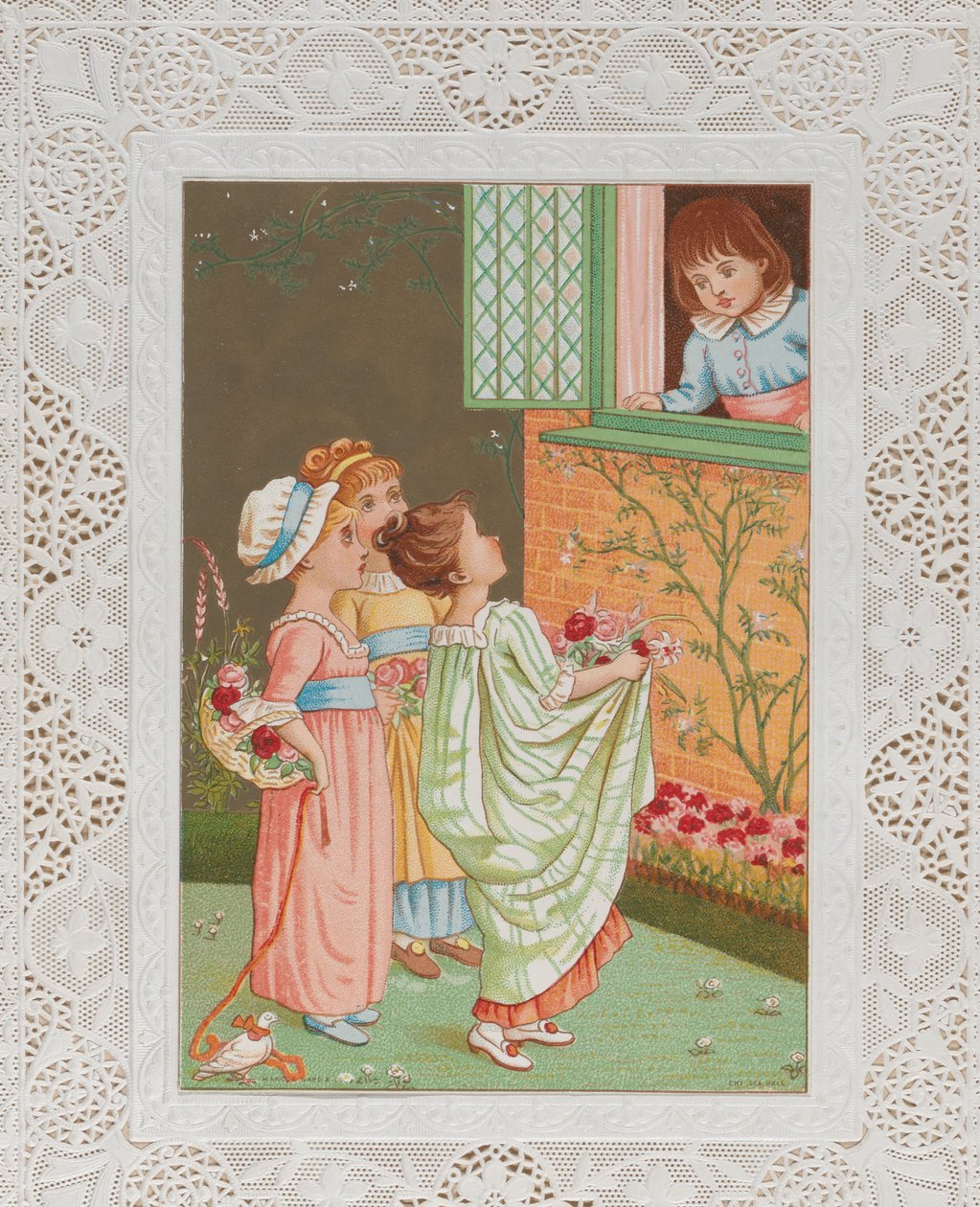 Sevgililer, yaklaşık 1880. by Catherine Greenaway