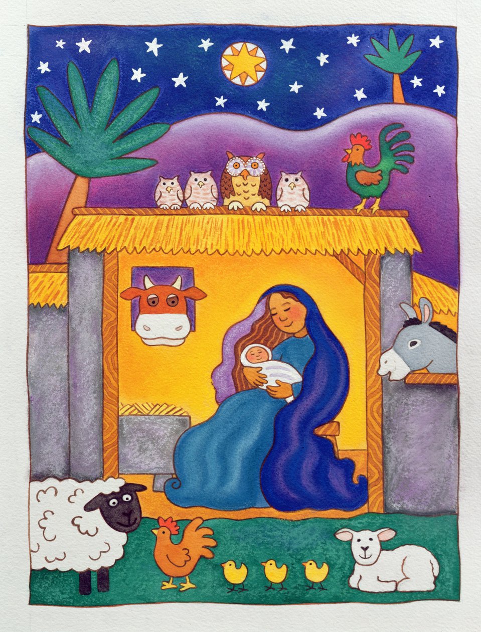 Bir Çiftlik Doğuşu, 1996 (wc) by Cathy Baxter