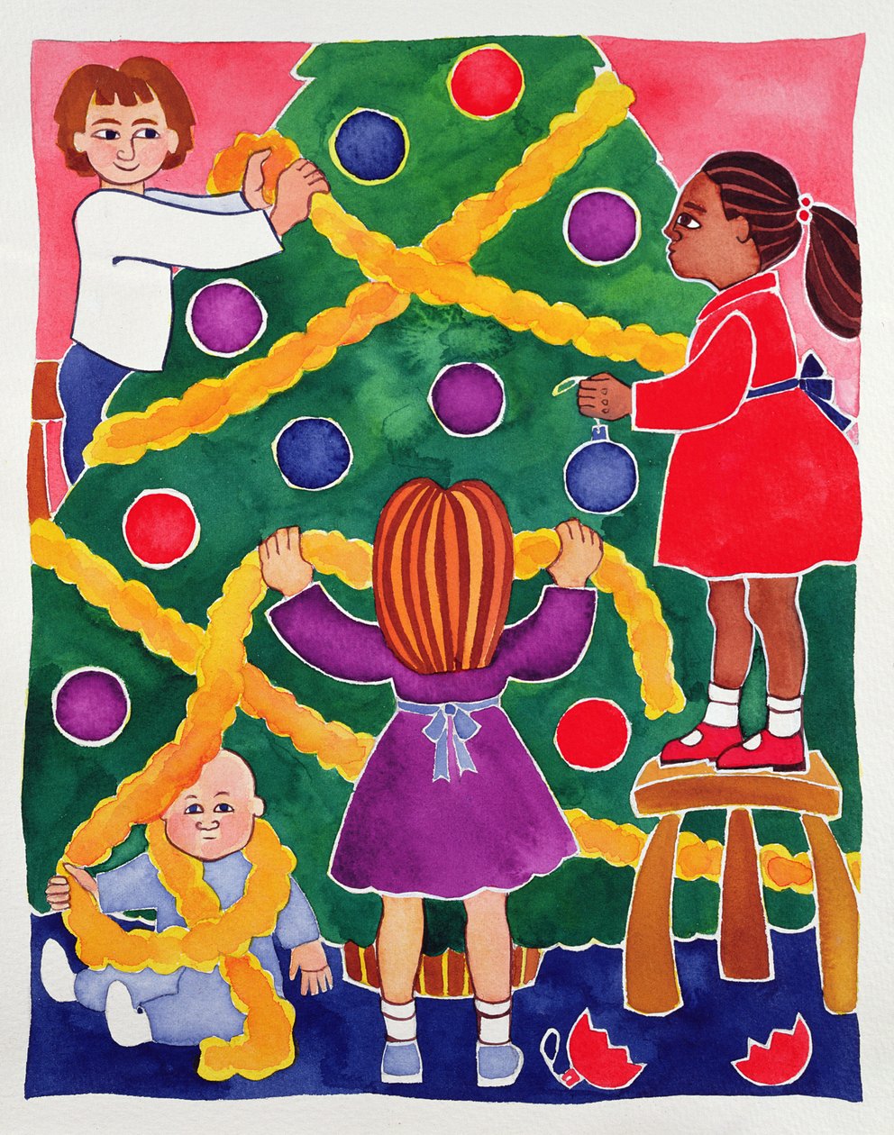 Noel Ağacını Süslemek by Cathy Baxter