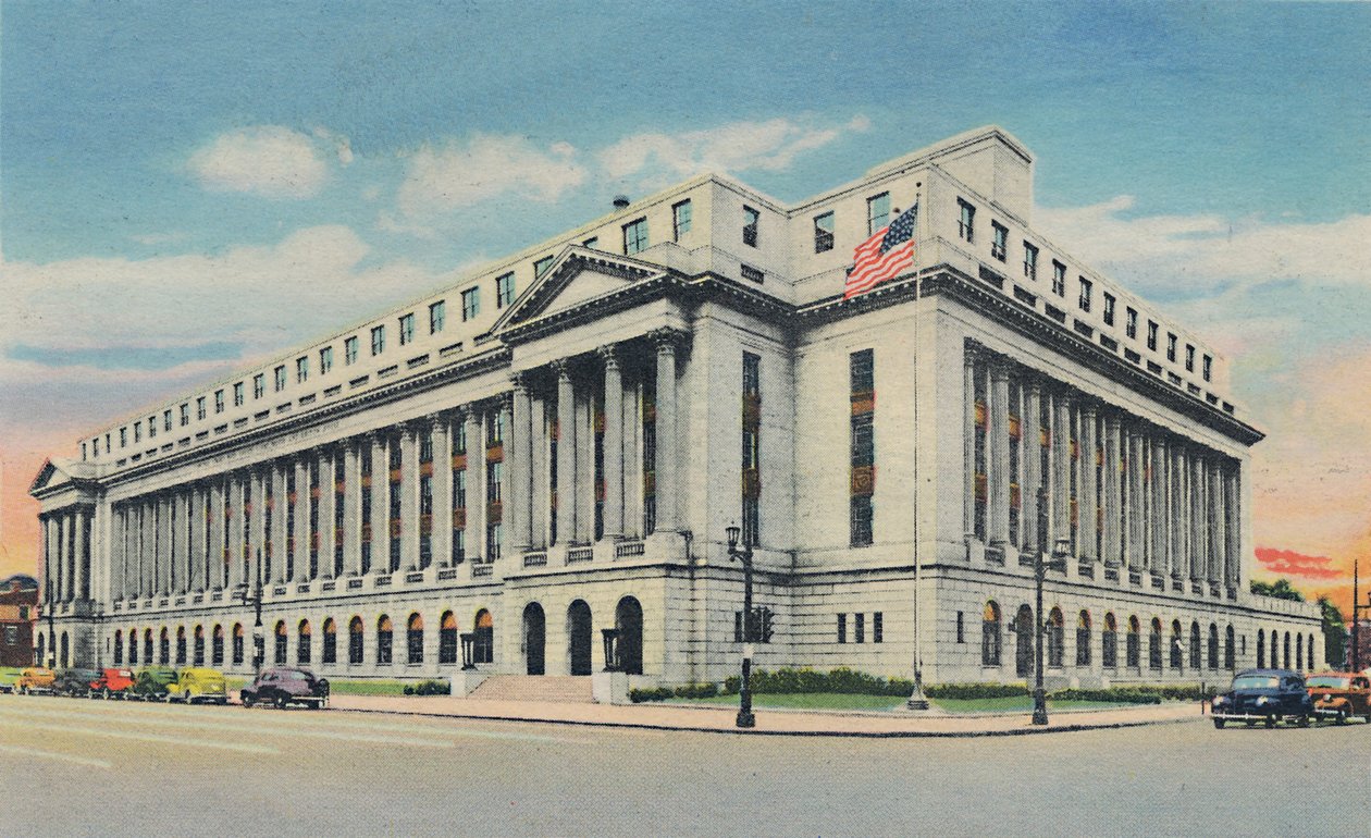 ABD Postanesi, 1942 by Caufield and Shook