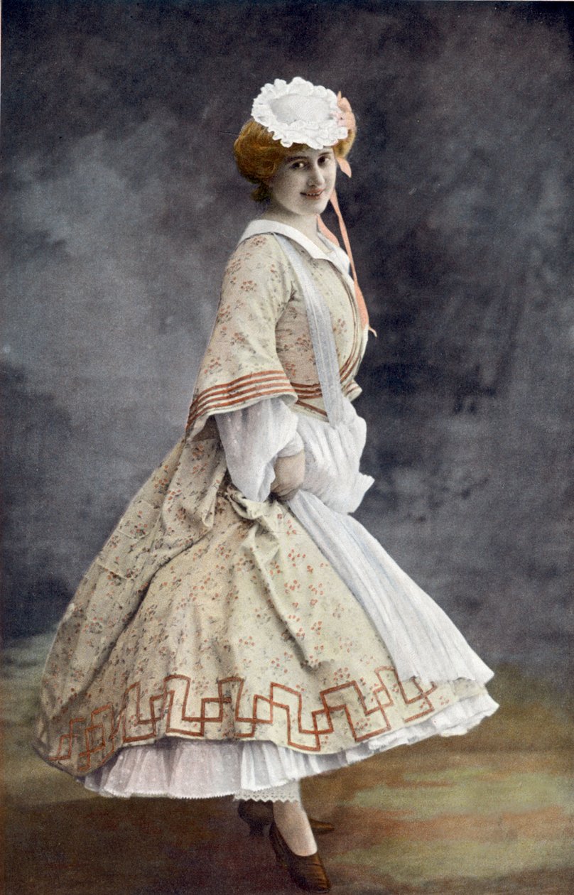 Fransız komedyen Jeanne Saulier, Paris