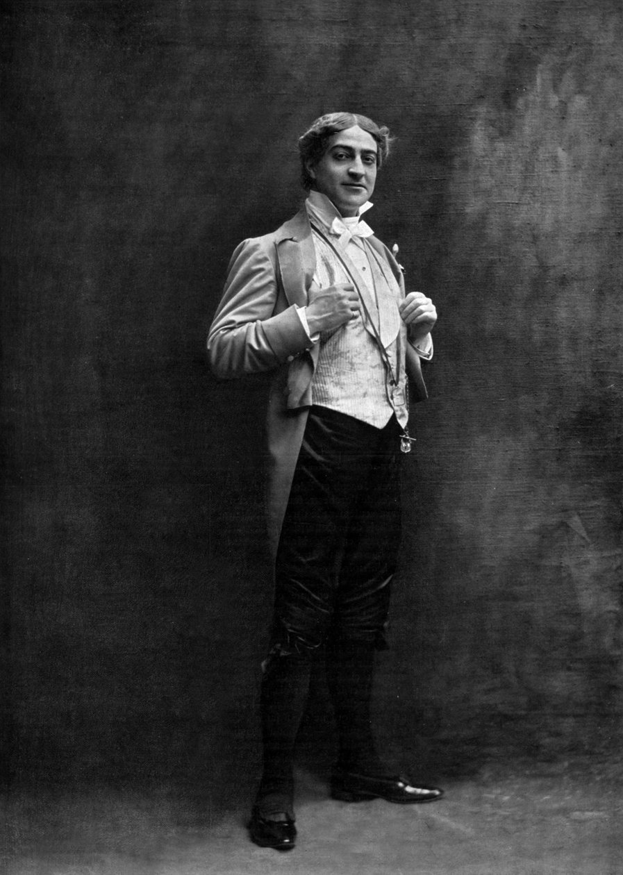 Fransız komedyen Max Dearly (1874-1943), Paris