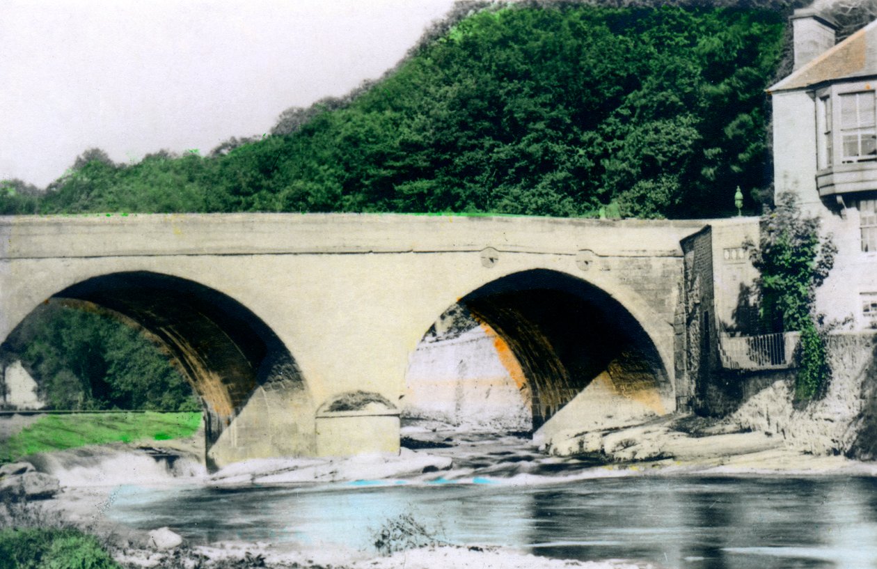 Allan Nehri üzerindeki köprü, Allan Köprüsü, Stirling, 1926. by Cavenders Ltd