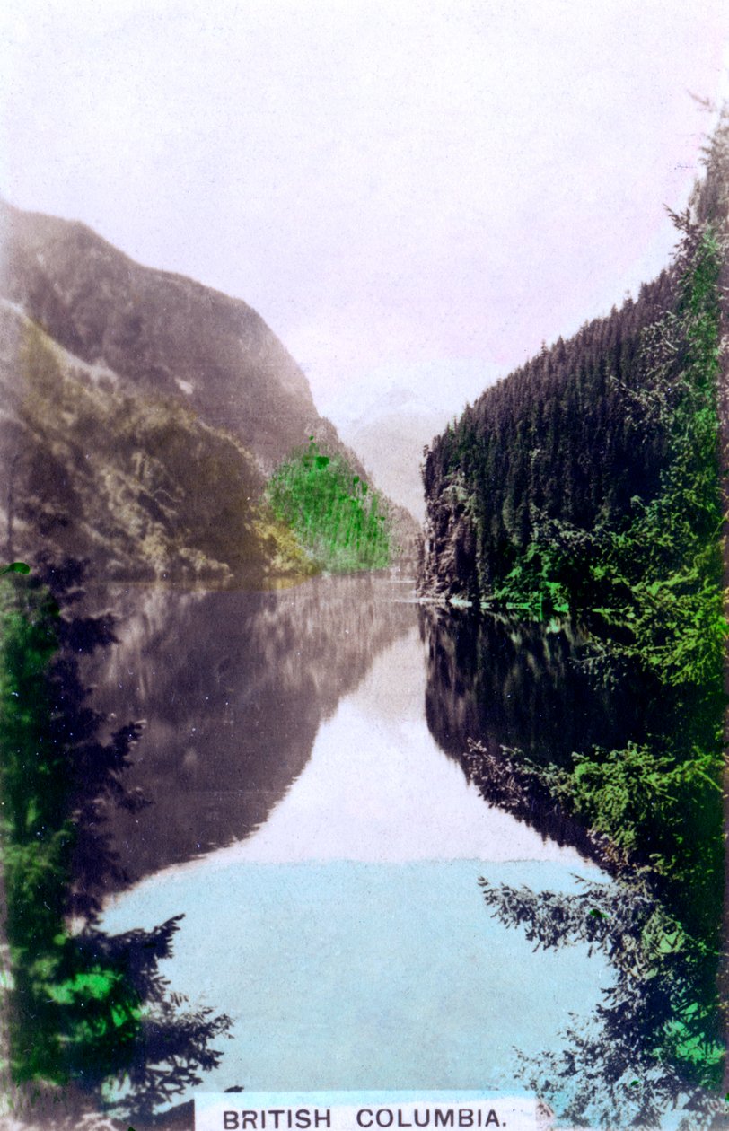 Kıyı sahnesi, Britanya Kolumbiyası, Kanada, 1920