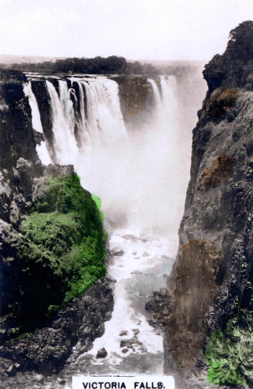 Victoria Şelaleleri, Afrika, 1920