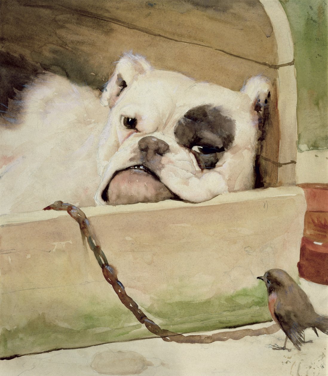 ಬುಲ್ಡಾಗ್, 1927 ಟರ್ಕ್ by Cecil Charles Windsor Aldin