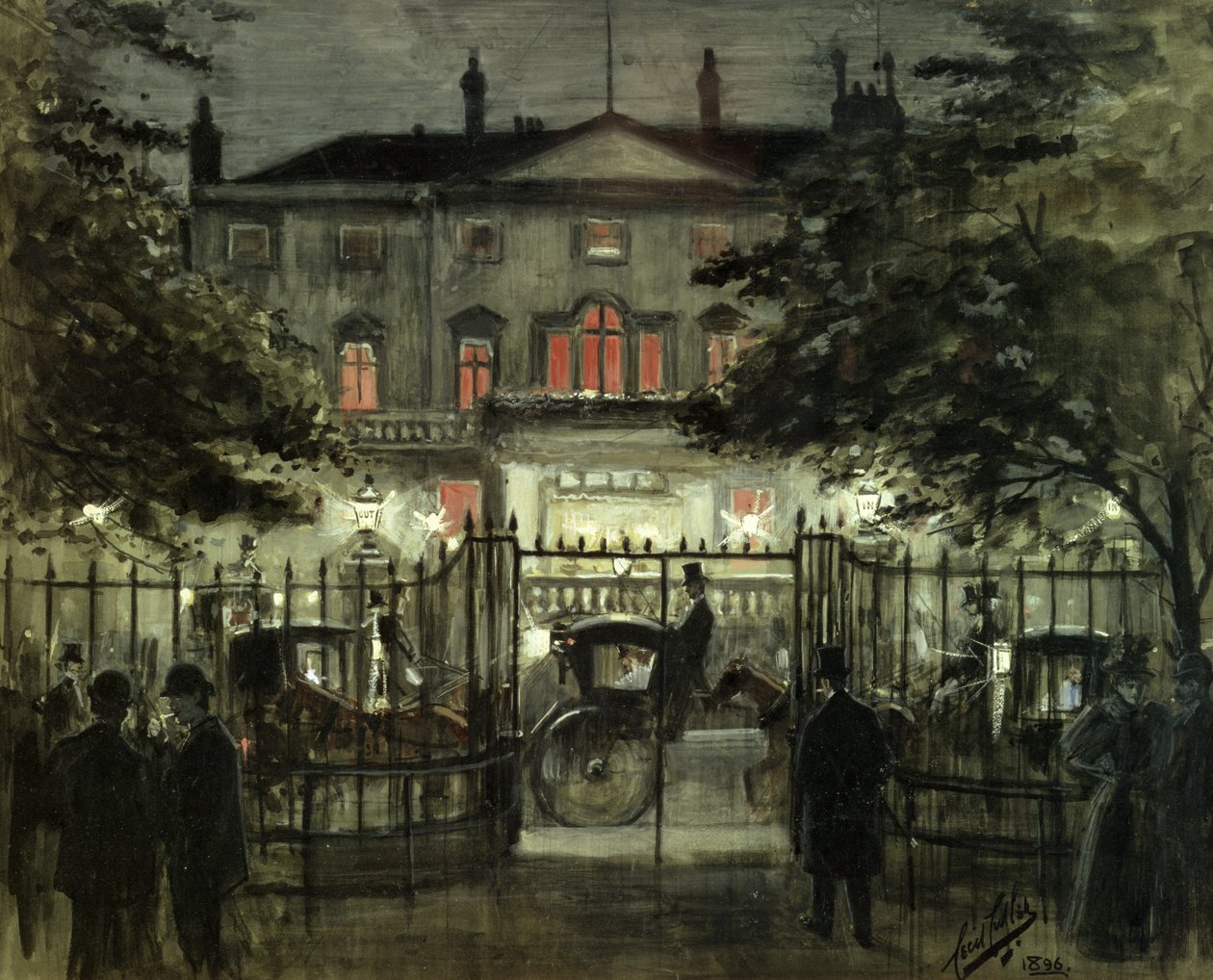 Deniz ve Askeri Kulüp, 1896 by Cecil Cutler
