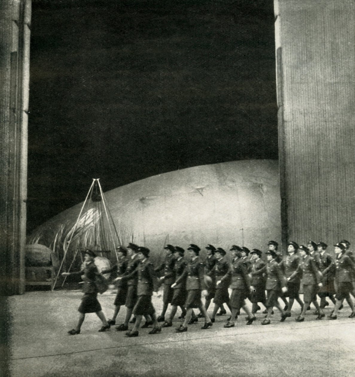 Bir Balon Merkezinde, c1943. by Cecil Beaton