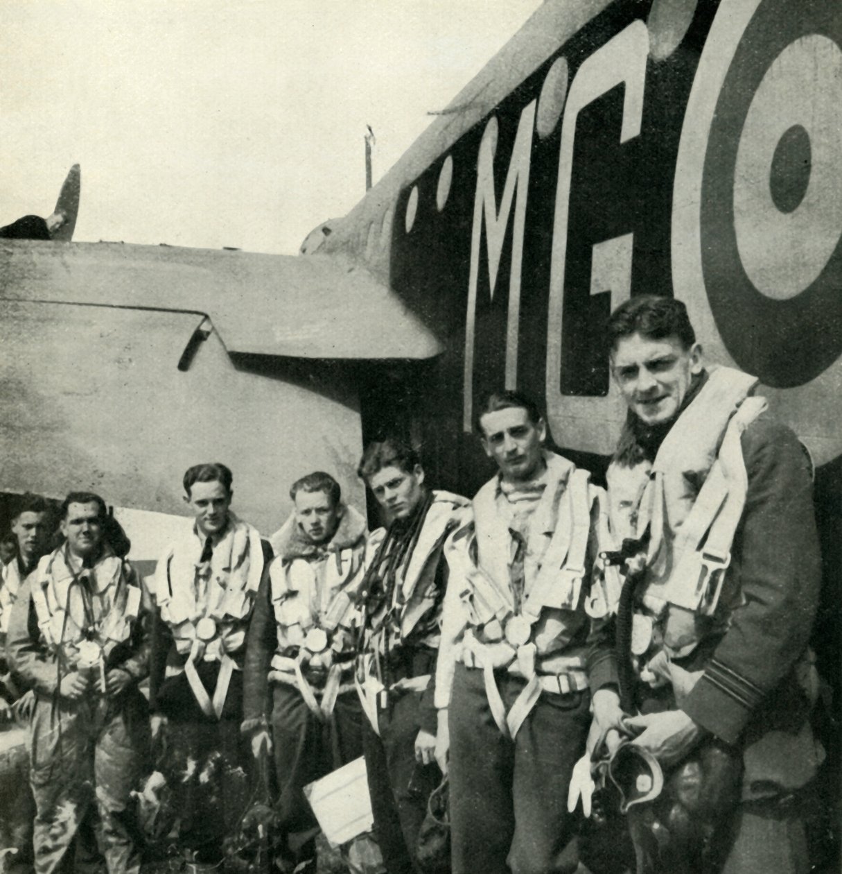 Bombardıman Mürettebatları, c1943. by Cecil Beaton