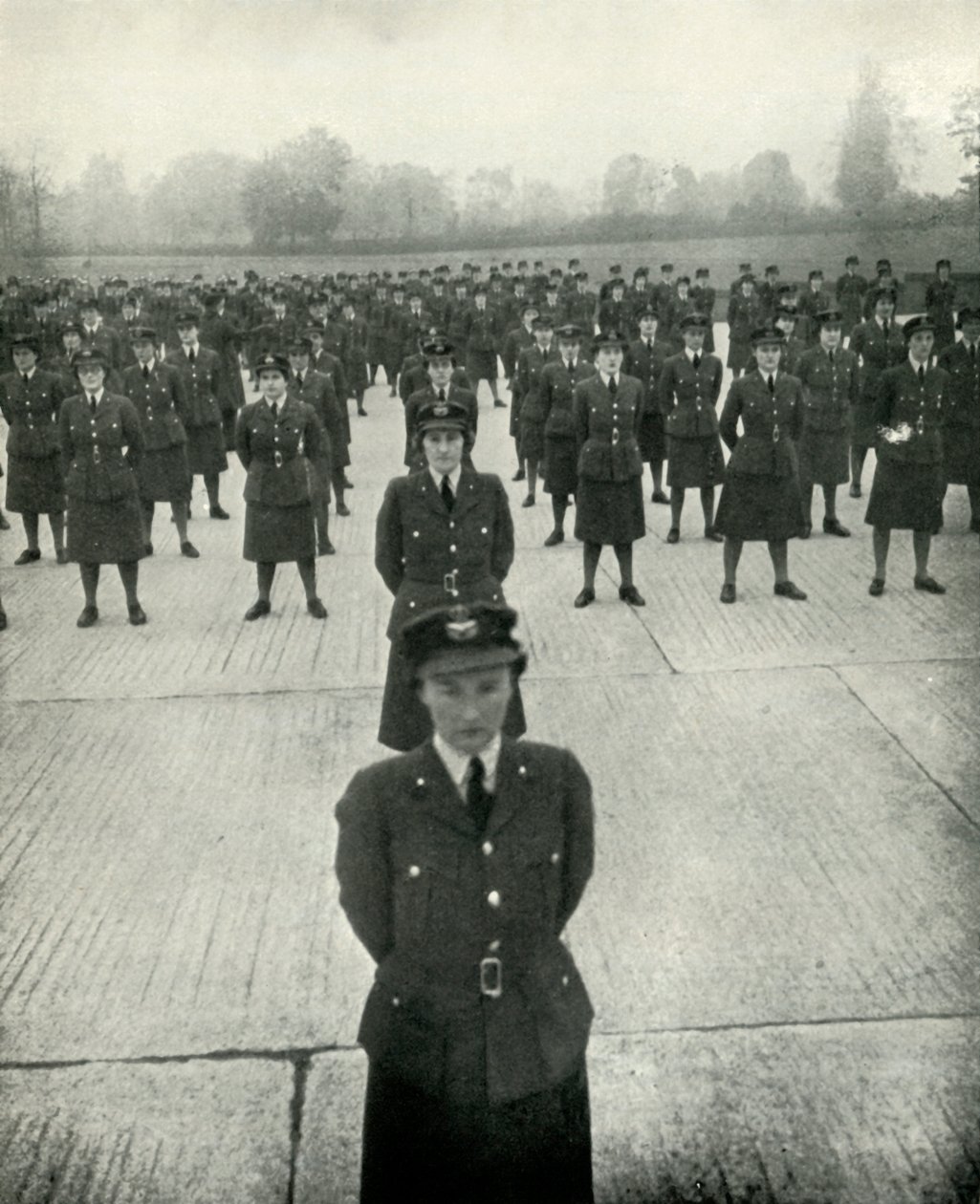 W.A.A.F. Okullarındaki Memurlar, c1943. by Cecil Beaton