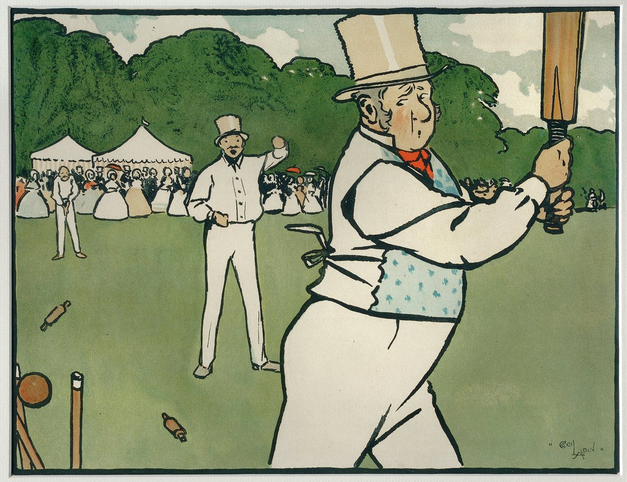 Eski İngiliz Sporları ve Oyunları: Kriket by Cecil Charles Windsor Aldin